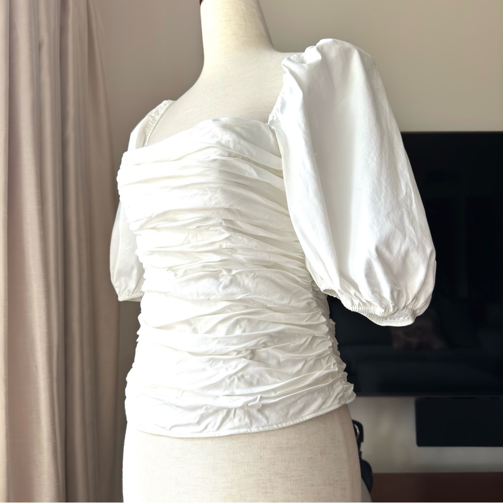 Reformation Barry Top 10 White - Picture 8 of 13